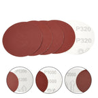 Set of 40 Sanding Discs 75mm-80mm Grit 320-2000