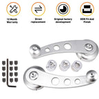 Chrome Billet Aluminum Crank Handle for Hot Rod Chevy Ford Chrysler (No Year)