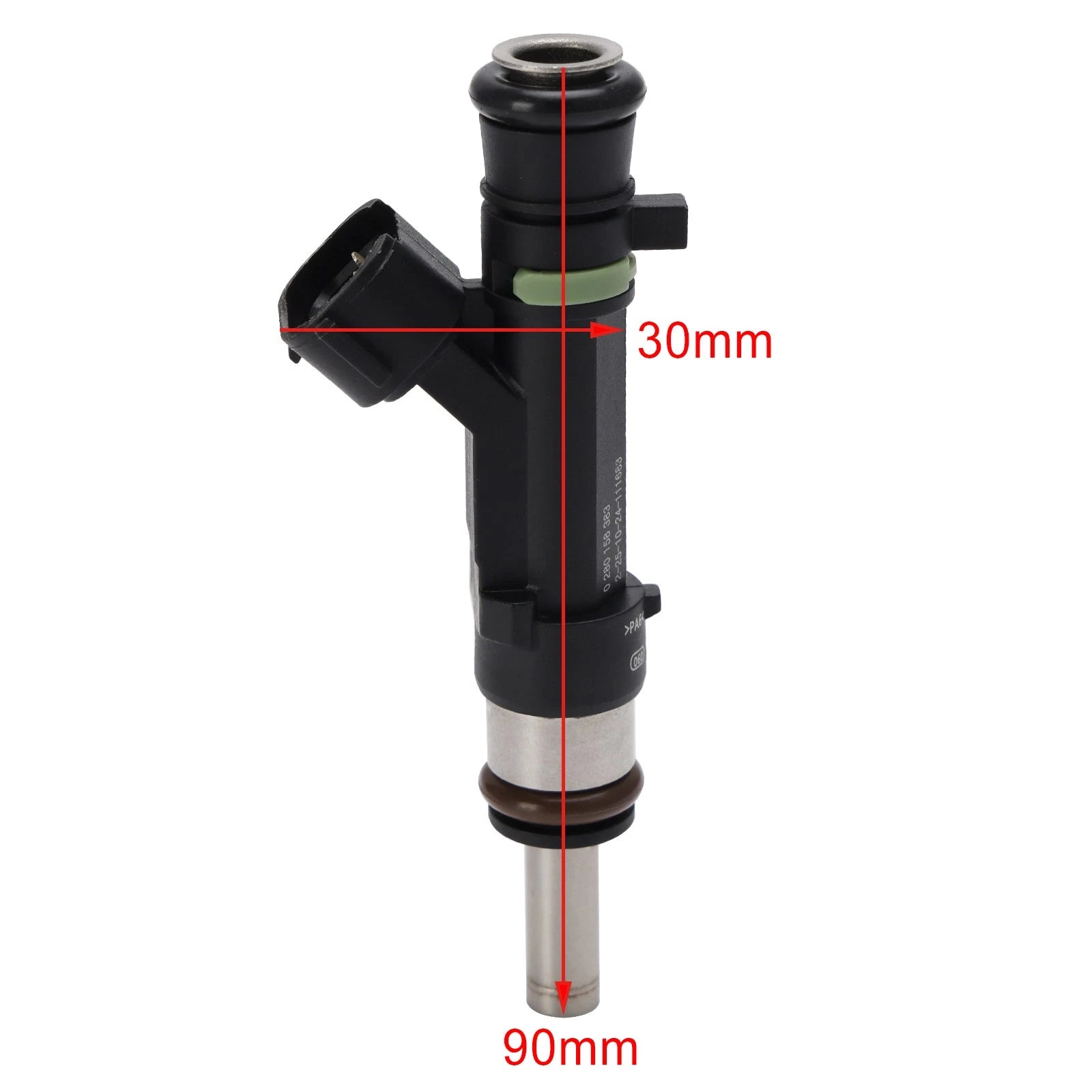 Set of 4 Fuel Injectors 0280158383 420874000 for Sea Doo GTX 300 RXT-X RXP-X
