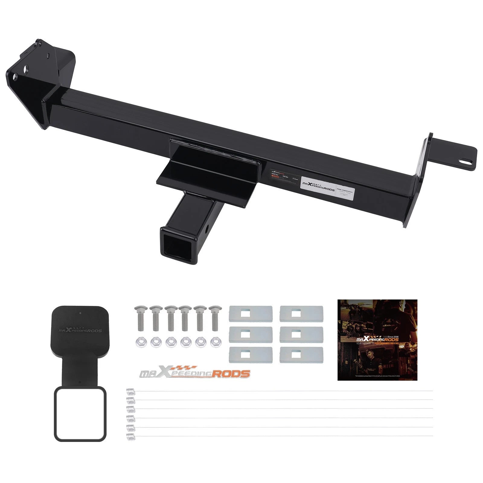Bolt-On Front Hitch Receiver for Ford F-250/F-350 (2017–2026) Powder Coated
