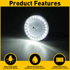 LED Ceiling Light Fixture for RV Camper Trailer (12V)
