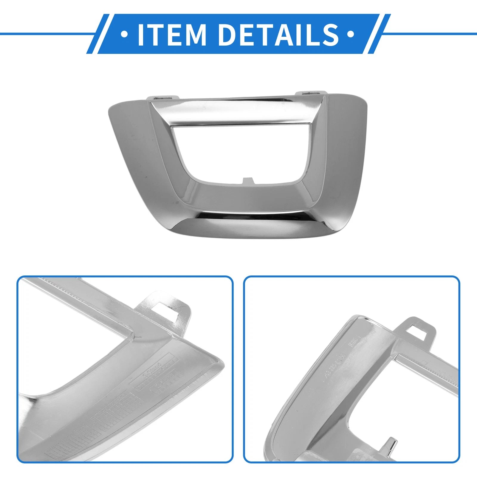 Bumper Grille Trim Garnish No. 2538856100 for Mercedes-Benz GLC (2016–2019)