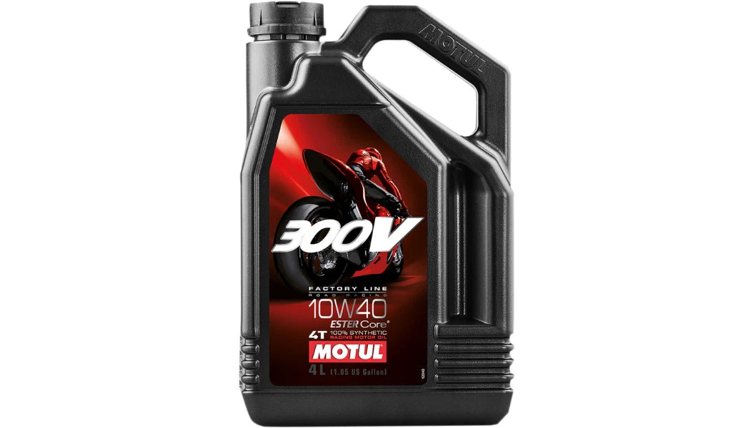 Motul 300V 10W40 Full Synthetic Motorcycle Oil 4L (Motorcycle)