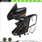 Tow Mirrors Pair for Ford F-150 (2004–2014) - Power Heated Signal Puddle Light
