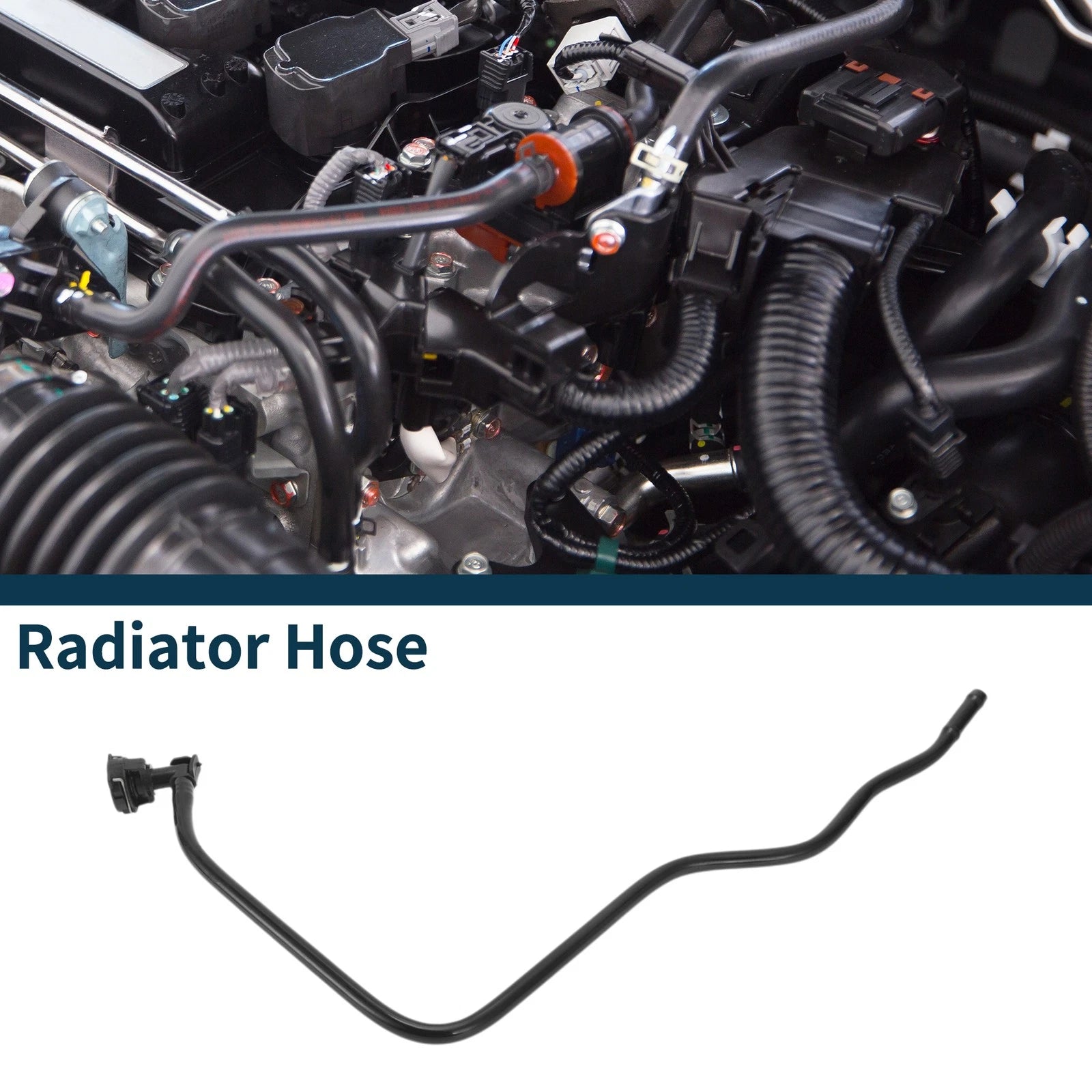Radiator Hose Coolant Pipe for Audi A8 (2013–2014) 4H0121081AF Plastic