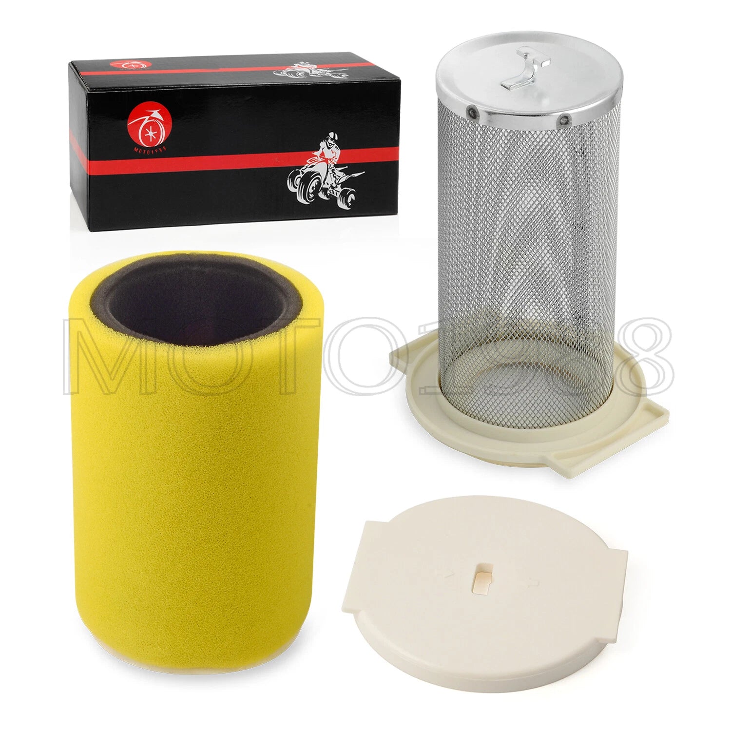 Air Filter & End Cap for Yamaha Big Bear 350 YFM350 (1987-1999)