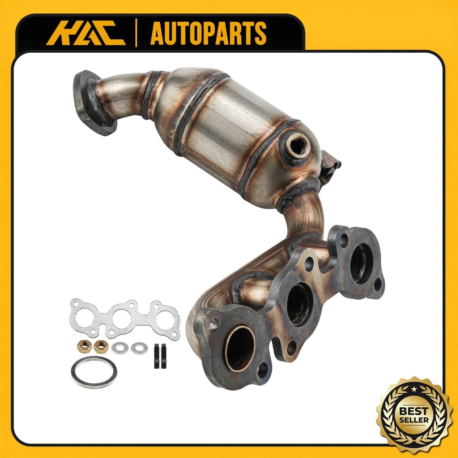 Catalytic Converter for Toyota Highlander 3.3L (2004–2007) Rear