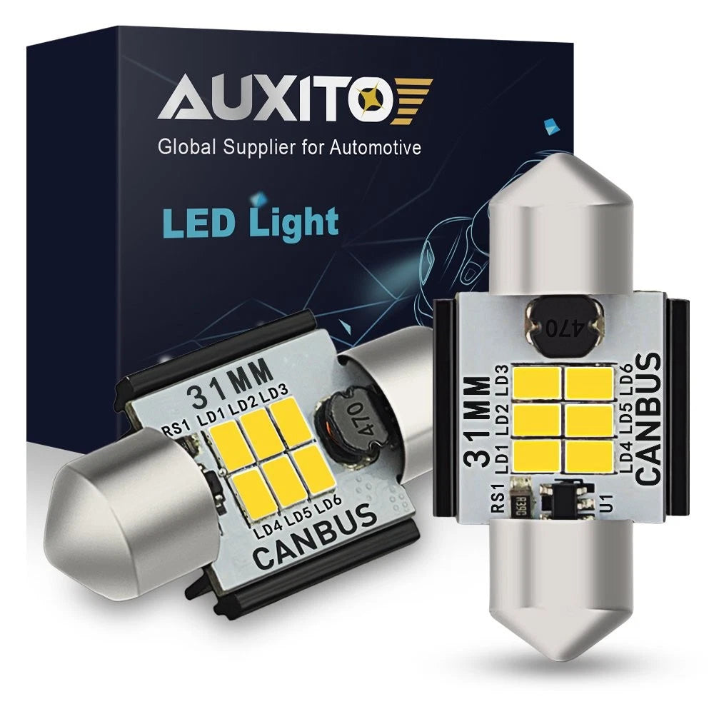 AUXITO 31MM LED Interior Dome Trunk Light Bulb for Toyota Camry (2018–2023)