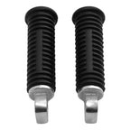 Black Rear Passenger Foot Pegs Footrest for Harley Sportster XL 883 (2004–2013)