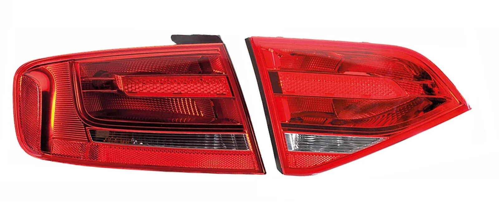 Set of 2 Hella Tail Lights for Audi A4 S4 A4 Quattro (1996–2001)