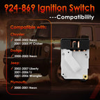 Ignition Starter Electric Switch for Chrysler Dodge Plymouth Jeep (2000–2007) 924-869