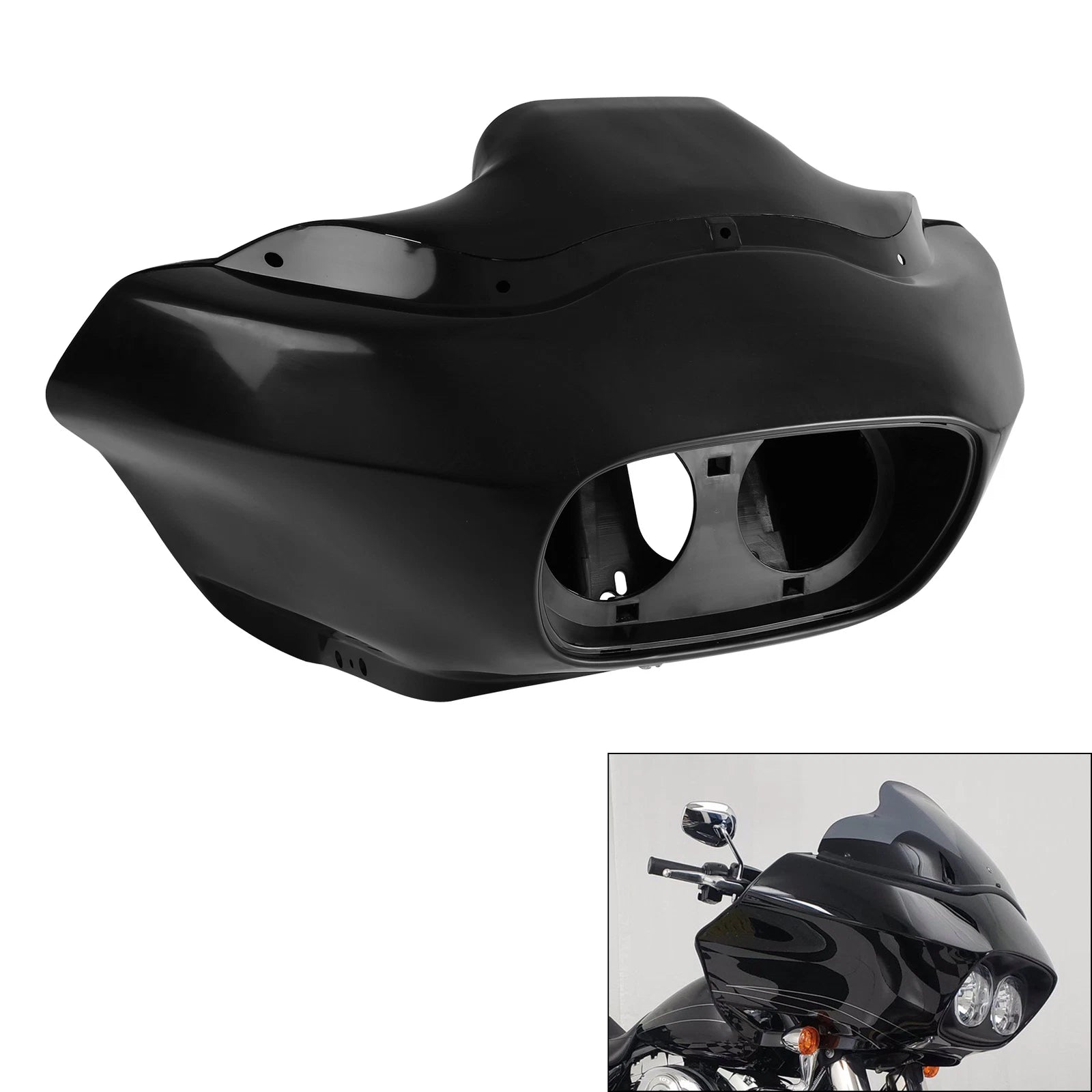 Unpainted ABS Inner Outer Fairing for Harley Davidson Road Glide FLTR (1998–2013)