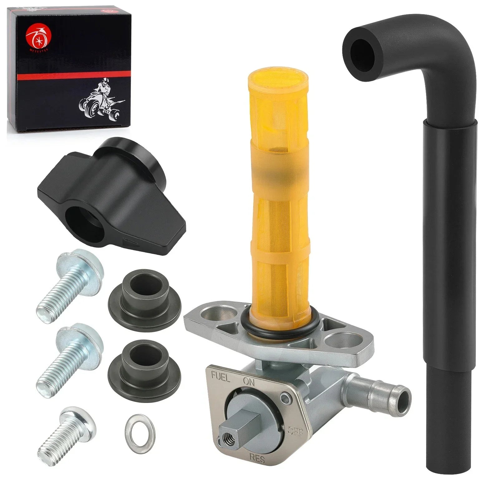 Petcock Fuel Valve With Fuel Line for Honda TRX450ER (2008–2014)