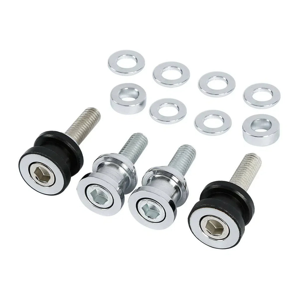 Detachable Chrome Docking Hardware Kit for Harley Fat Boy Breakout (2018-2025)