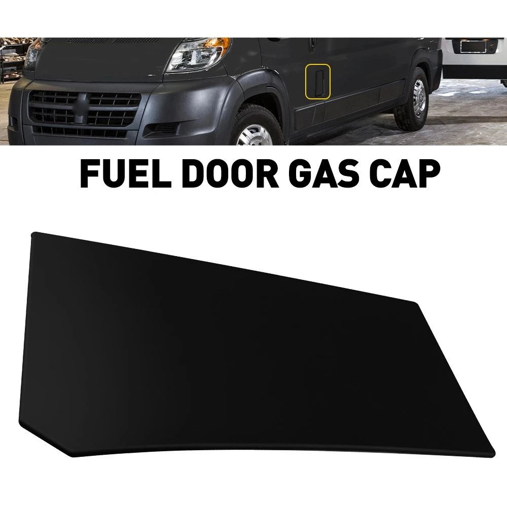 Fuel Door Gas Cap for Ram ProMaster 2500 3500 (2014–2021) Black Driver Side