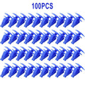 Set of 100 Weatherstrip Retainer Clips for Nissan Altima
