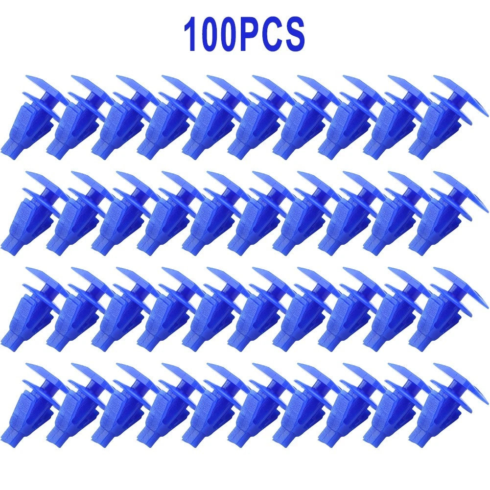 Set of 100 Weatherstrip Retainer Clips for Nissan Altima