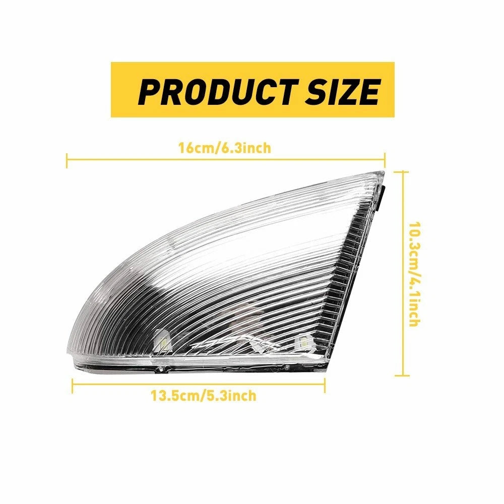 2X Mirror Puddle Turn Signal Light for Dodge Ram 1500 2500 (2009–2014)