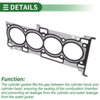 Cylinder Head Gasket No. 5189976AA/04884798AB for Dodge Compass (2007–2014)