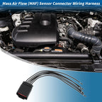 Mass Air Flow Sensor Connector Wiring Harness for Ford F150 F250 E150 E250 (1997–2021)