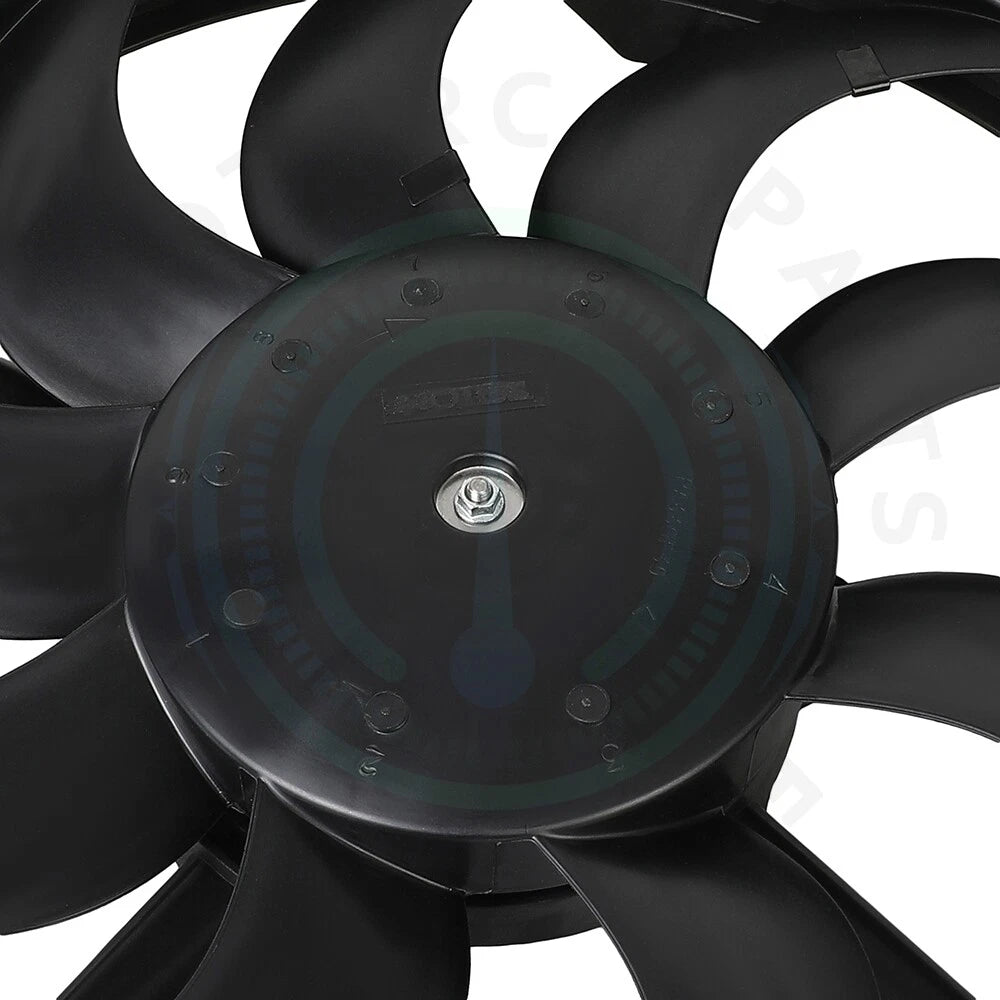 Radiator Condenser Fan Assembly for Jeep Renegade, Fiat 500X (2015–2018)