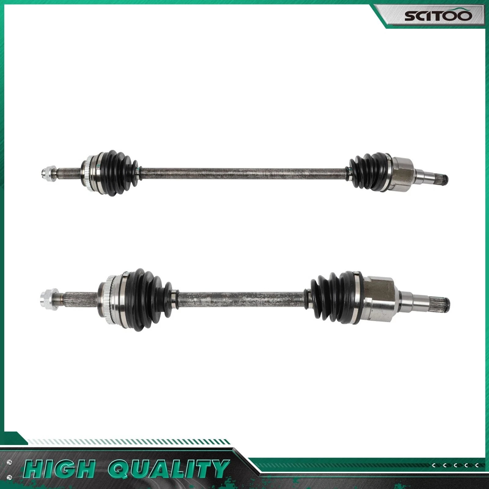 2pcs Front CV Axles for Scion xA xB (2004–2006) & Toyota Echo (2000–2005)