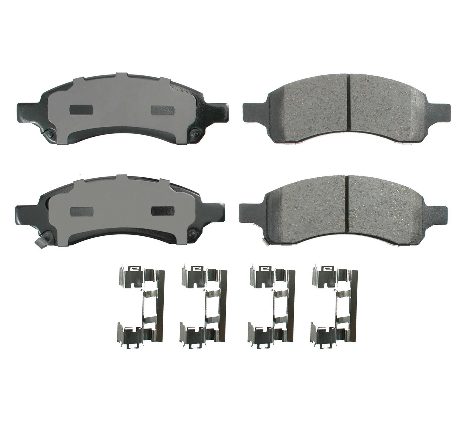 Front Brake Kit 325mm Rotors & Akebono ProACT Pads for Buick Chevy GMC Saab