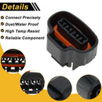 Set of 4 Pins Distributor Sensor Connector Plug for Toyota  9098011150/9098012057