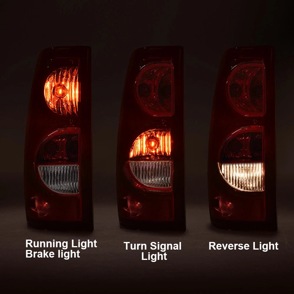 Left Driver Side Tail Light Brake Lamp for Chevy Silverado (2003–2006)