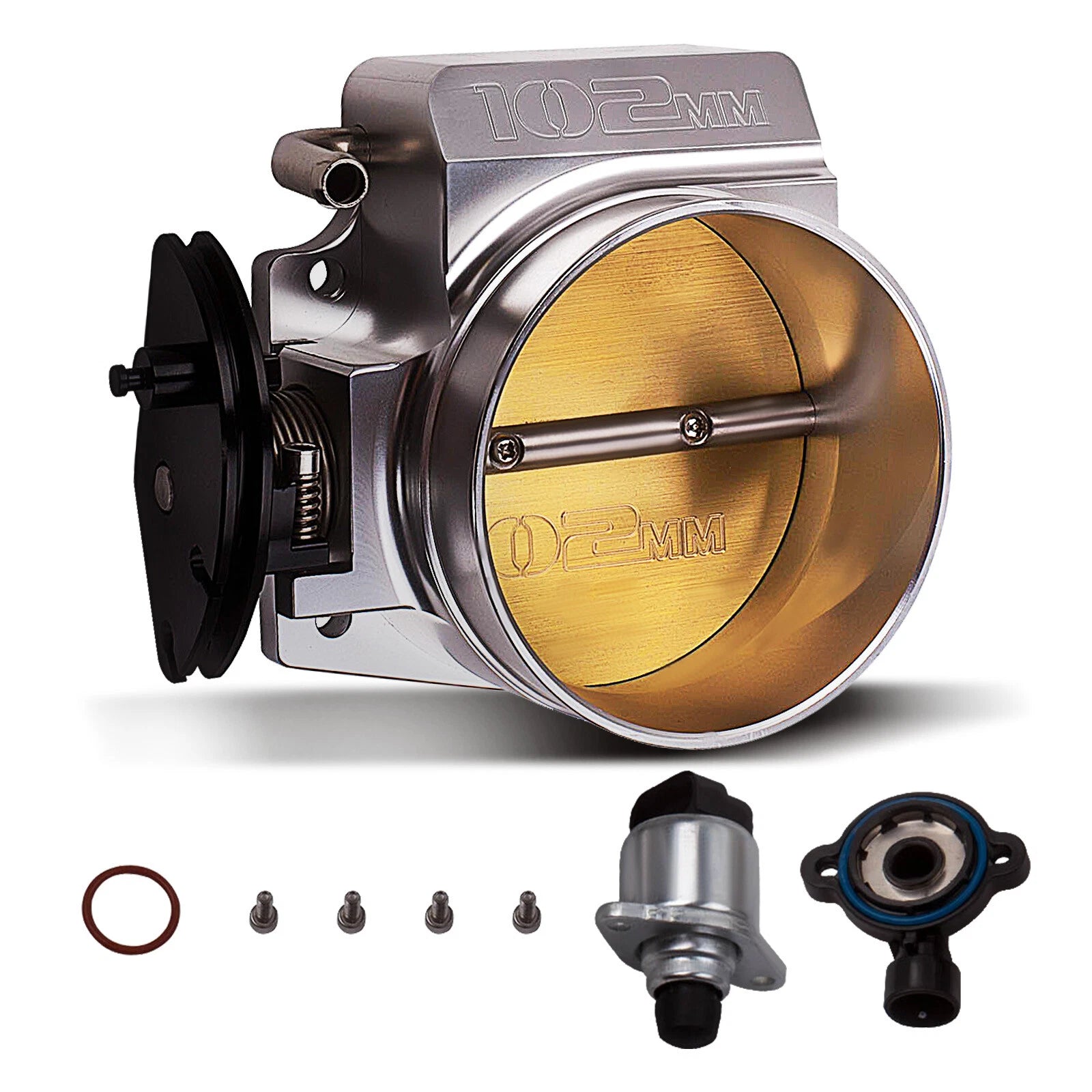102mm Intake Throttle Body for GM LS1 LS2 LS3 LS6 LSX (2001–2023)