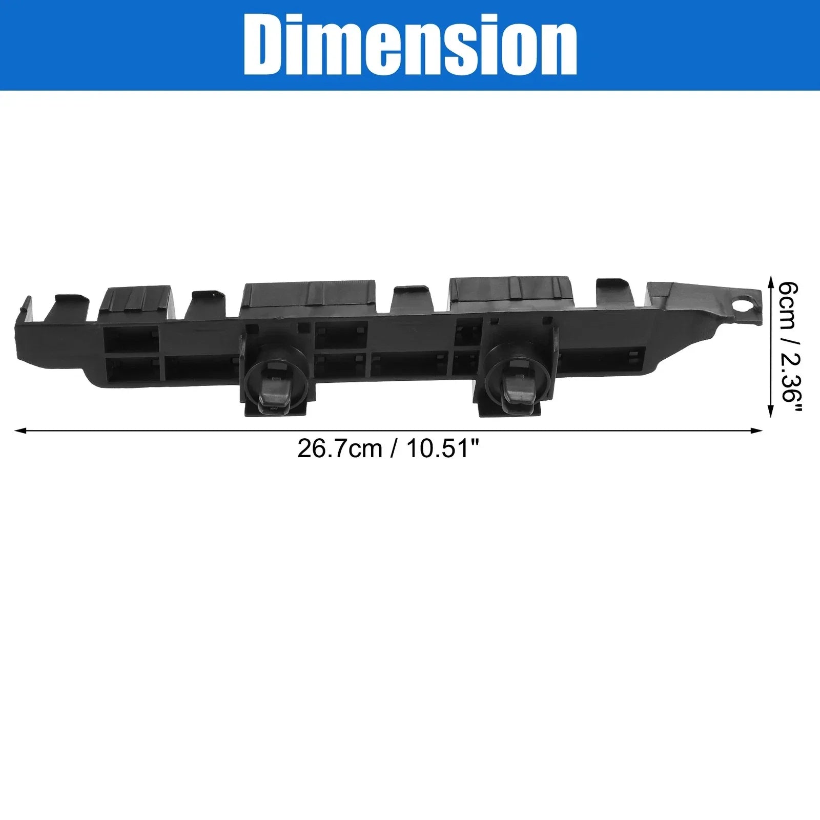 Right Side Front Bumper Mounting Support Bracket for Honda Accord (2003-2005)
