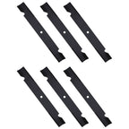Set of 6 Heavy Duty Lawn Mower Blades 038-6080-00 for 61" Cut Models