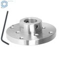 Set of 2 Steel Wood Lathe Face Plates for Various Lathes (1 Inch x 8tpi)