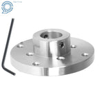 Set of 2 Steel Wood Lathe Face Plates for Various Lathes (1 Inch x 8tpi)