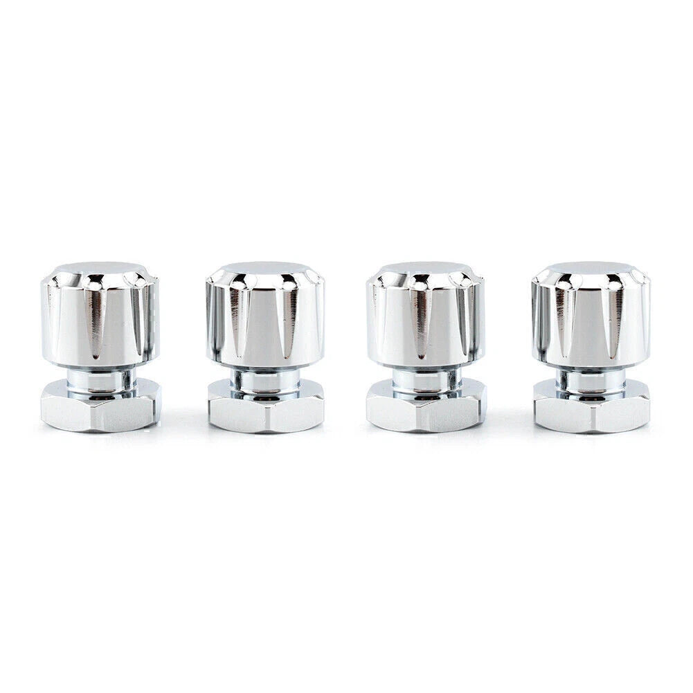 Chrome Solo Mounting Nuts Bolts for Harley Road King Road Glide Softail Fat Boy