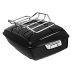 Gloss Black Trunk Luggage Rack for Harley Touring Electra Glide (2014–2026)