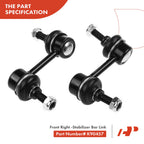 Set of 8 Front Sway Bar & Tie Rod Ends for Honda Accord (2008–2012)