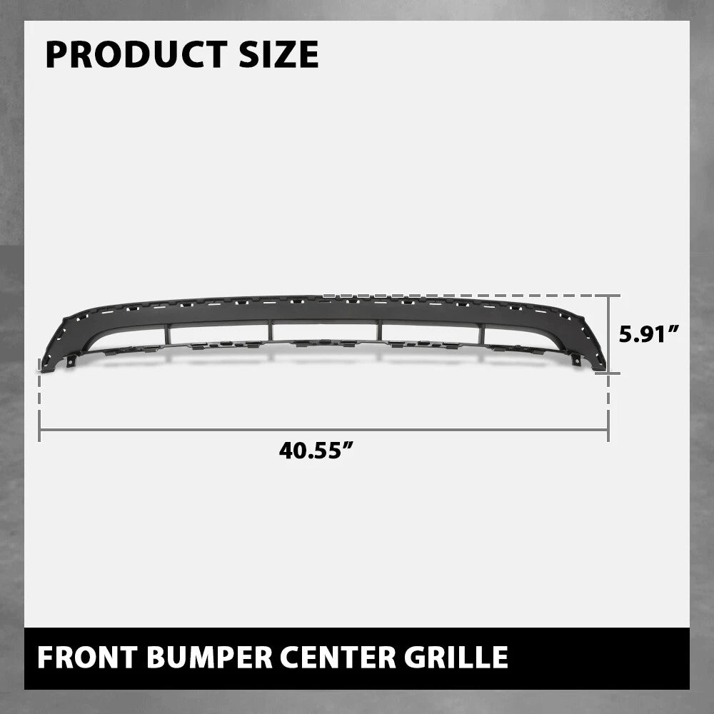 Front Lower Center Bumper Grille for Audi Q7 (2010–2014)