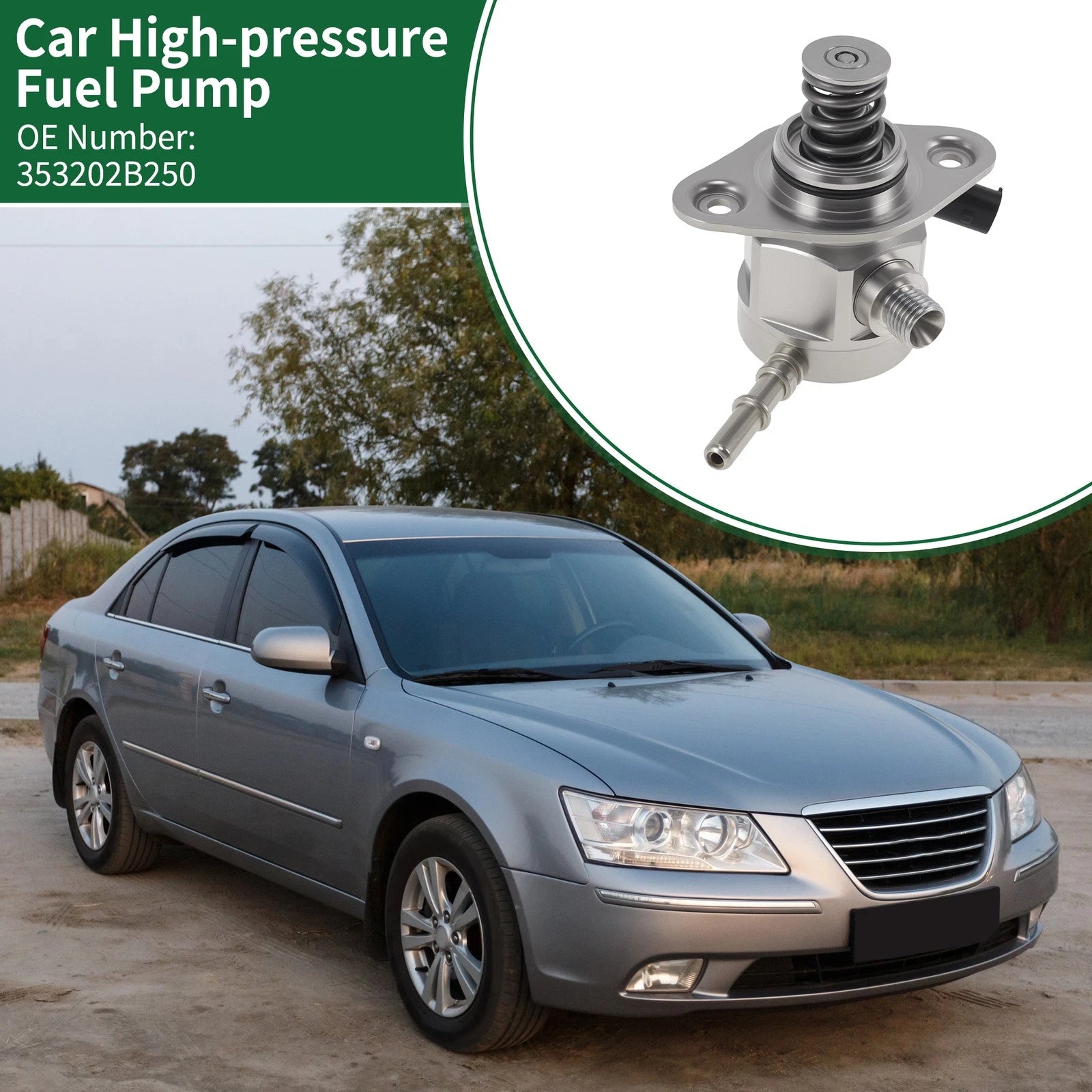 High Pressure Fuel Pump for Hyundai Sonata (2018–2019) No. 353202B250