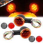 2X LED Rear Turn Signal Lights for Harley Road King (1994–2024)