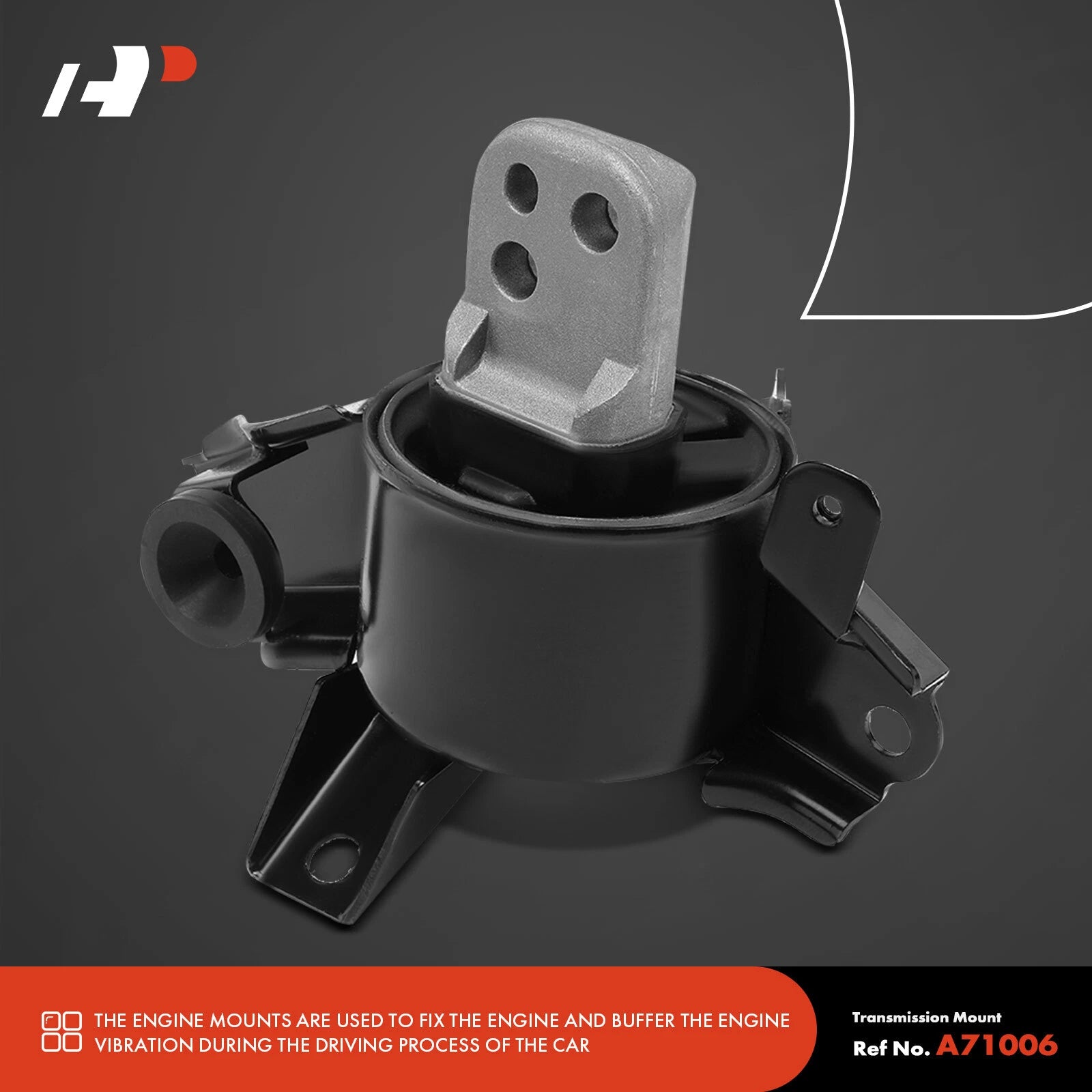 3X Engine Motor & Transmission Mount for Kia Forte (2010-2013)