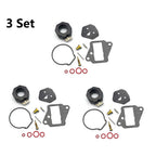 Set of 3 Carburetor Repair Parts for Yamaha Outboard 9.9 15 HP (1986–1995) 6E7-W0093-01