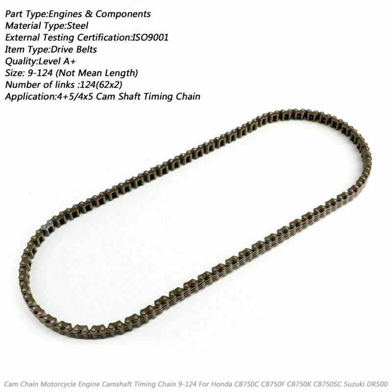 Timing Cam Chain for Suzuki LTA450, 500 Kingquad, Quadmaster, Vinson (2002–2023) 12760-09F00