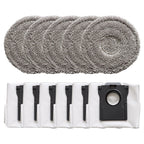 Set of 5 Mop Cloths & 6 Dust Bags for MOVA P10 Pro, RLP55SE, L10s Ultra