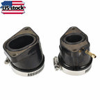 Set of 2 Carburetor Intake Manifold Boots for Yamaha Raptor 660 (2001–2005)