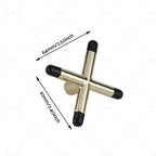 Set of 4 Cue Rest Cross Spider Jiggers for Pool Snooker Billiards