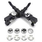 Black Skull Zombie Brake Lever for Harley Forty Eight XL1200X Iron 883 XL883N