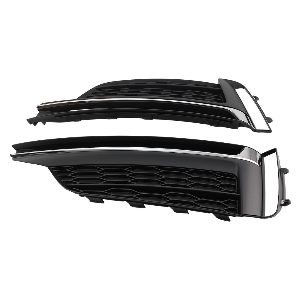 Front Bumper Fog Grille Cover for Audi A5 S-line S5 (2018–2019)