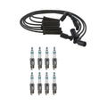 Denso 8mm Wire Set & 8 Iridium Power Spark Plug Kit for Chevy GMC 7.4L V8 (1996–2002)