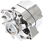 Alternator for GM 305 350 BBC SBC (110 Amp, Chrome, Self-Exciting)